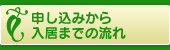 申し込みから入居までの流れ